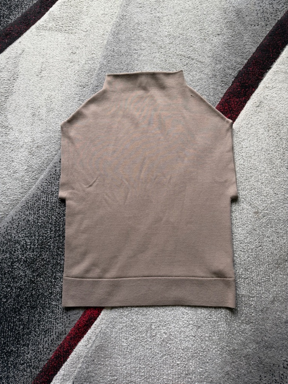 Club Monaco Men's Sleeveless Boatneck Sweater in Taupe